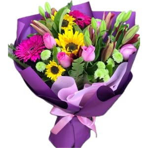 WOW 06 - Autumn Delight Mothers Day Posy