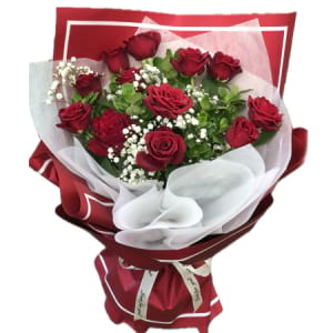 R 07 - One Dozen Red Roses 